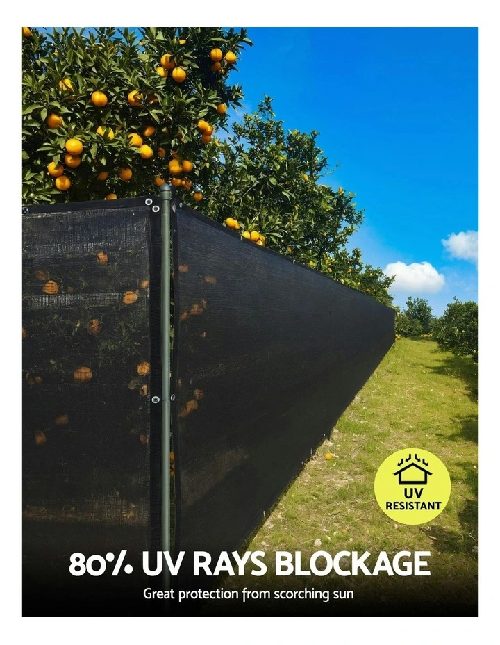 Sun Shade Cloth 10x2m in Black image 6