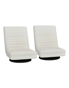 Floor Chair in White