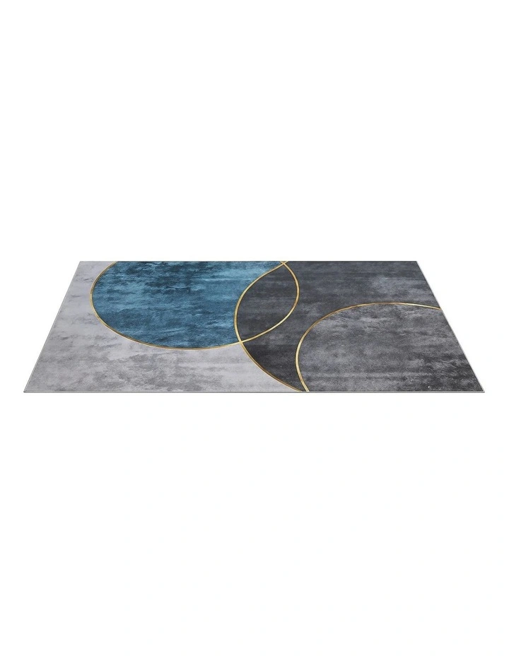 Large Size Geometric Area Washable Floor Rug 240X340cm in Multi image 2