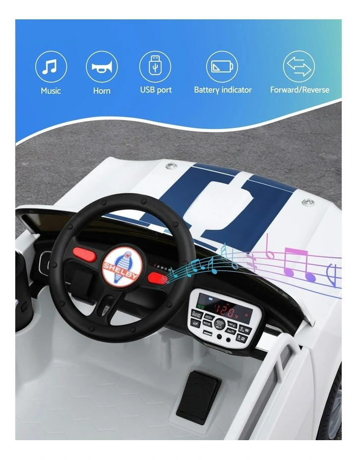 Outdoor Music Remote Electric Ride On Licensed Car Toy GT350 image 6