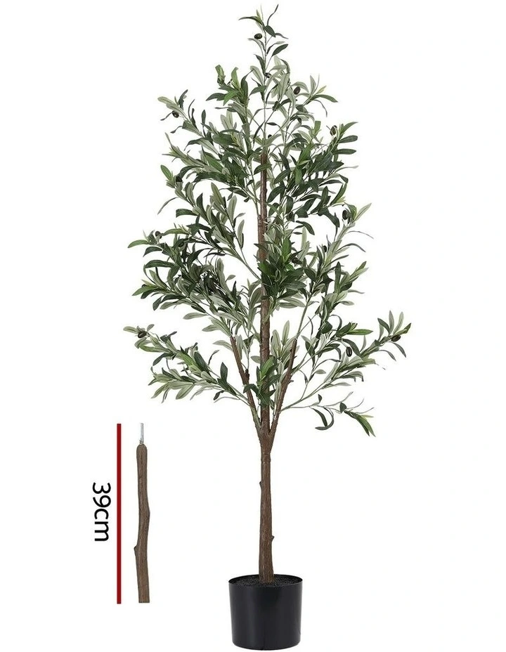 Indoor Decor Artificial Olive Tree 1.8m in Green image 2