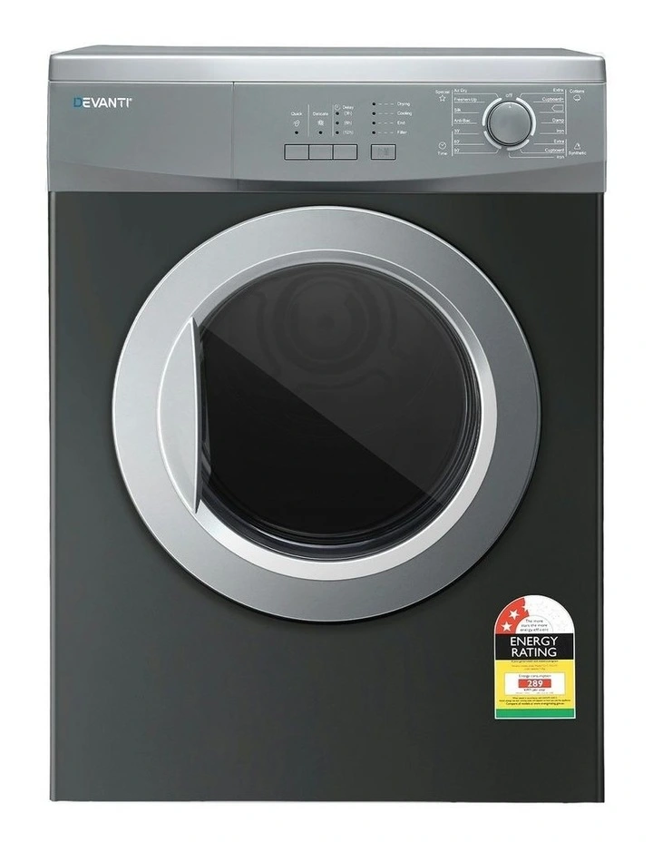Vented 15 Auto Programs Tumble Dryer 7kg in Grey image 2