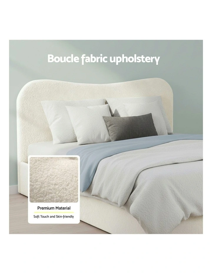 Queen Bed Frame in White image 4