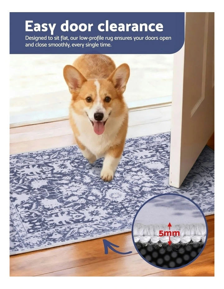 Modern Floor Rug 50X80cm in Grey image 5