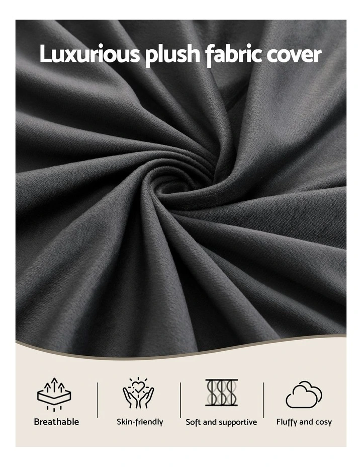 Wedge Pillow in Grey image 6