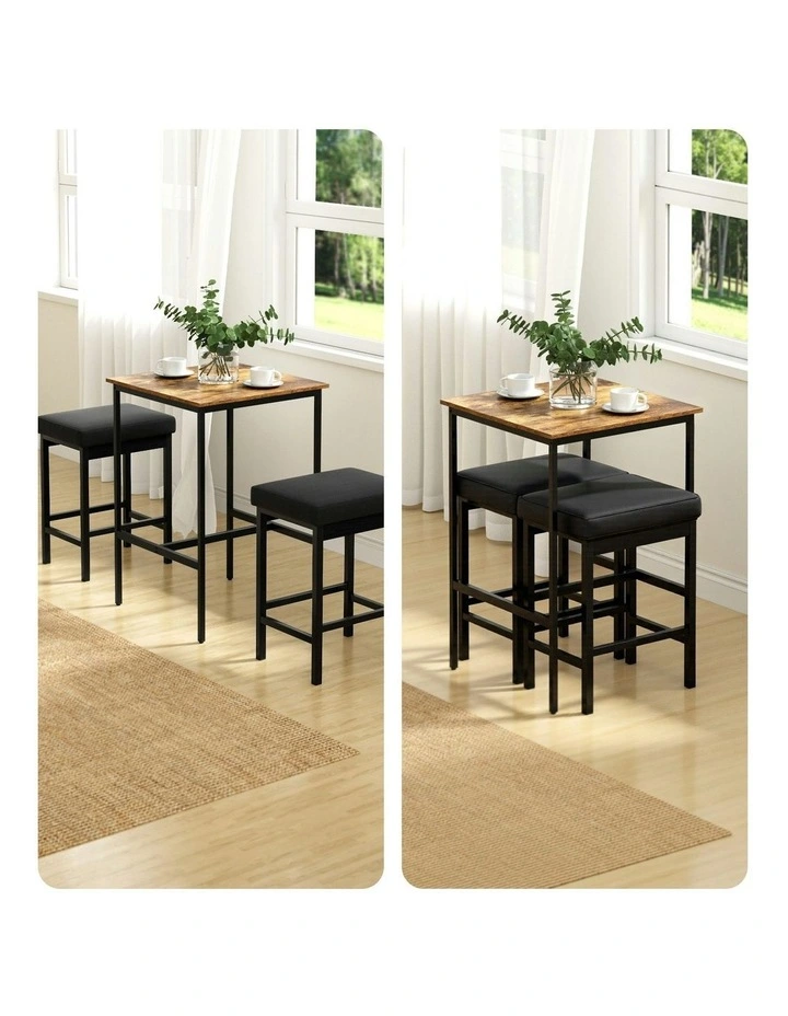 Bar Table 60x92cm in Walnut image 5