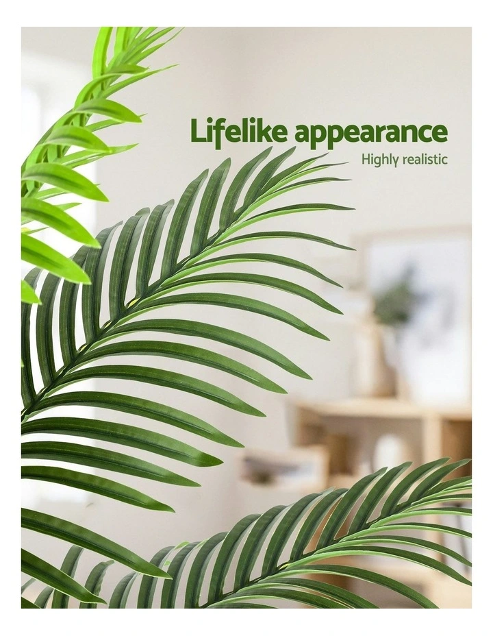 Artificial Palm Tree 100cm in Green image 6