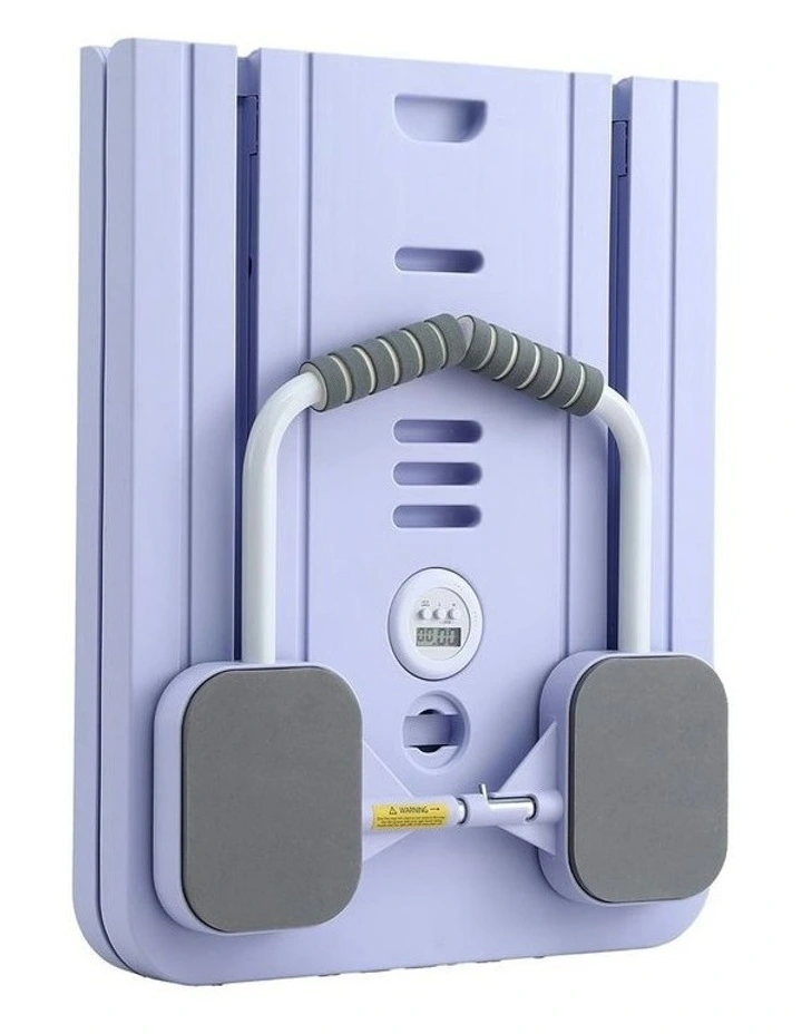 Everfit Pilates Reformer Abdominal Exercise Board Push Up Set Fitness Purple image 2