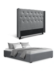 Queen Bed Frame in Grey