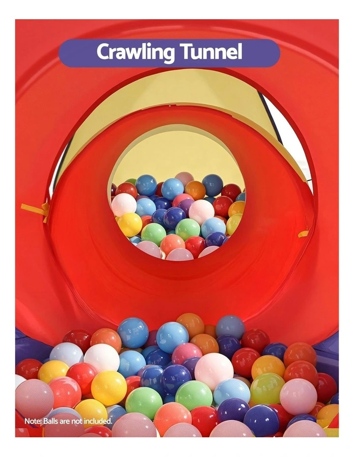 Playhouse Play Tent Pop Up Teepee Castle Crawl Tunnel image 6