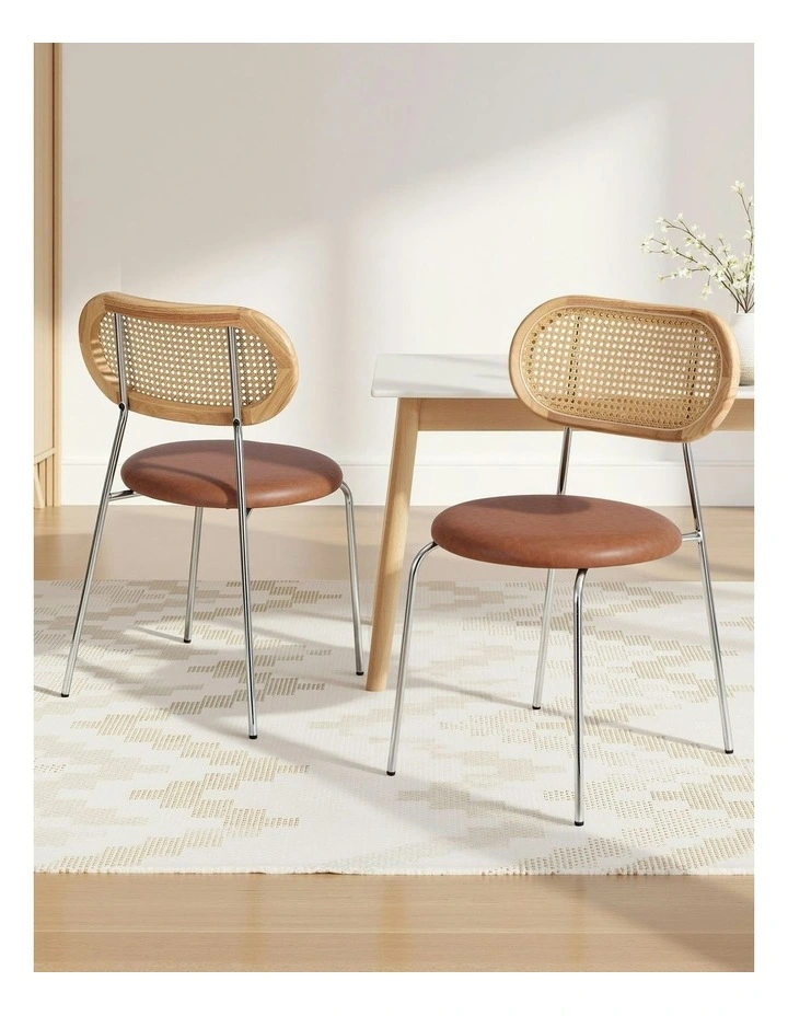 Dining Chairs in Brown image 3