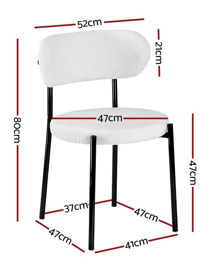 Dining Chairs in White image 4