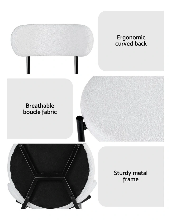 Dining Chairs in White image 7