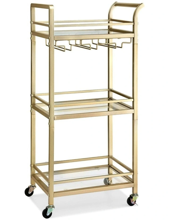 Kitchen Island Cart 43cm in Gold image 1