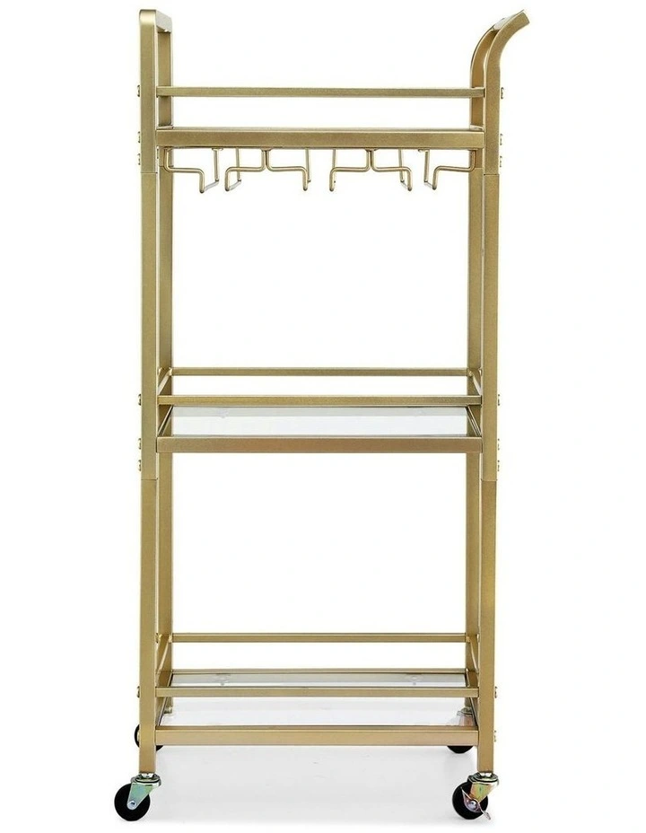 Kitchen Island Cart 43cm in Gold image 2