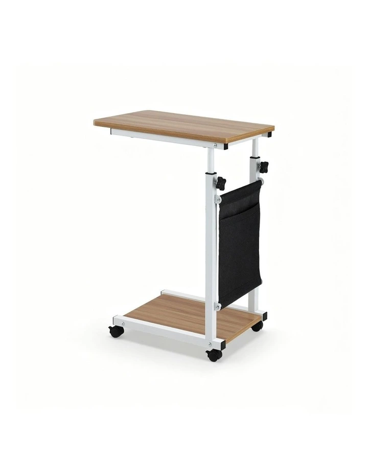 Adjustable Laptop Desk 48cm in Oak image 1