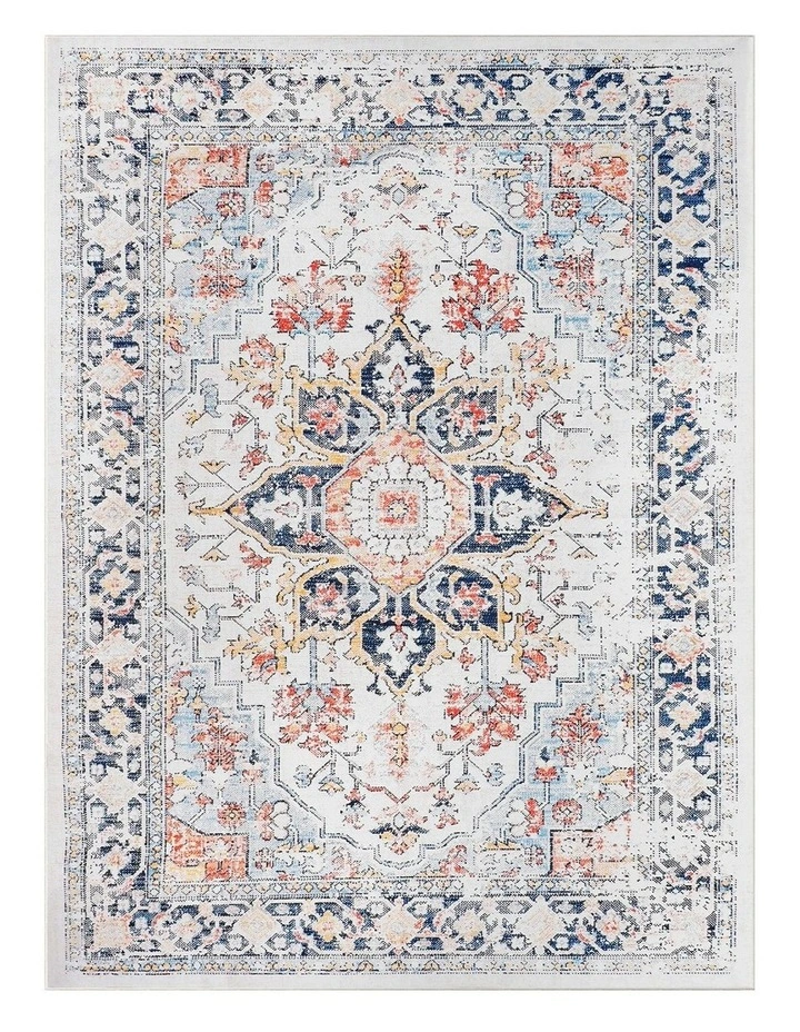 Floor Rug Large Washable Carpet 240x340cm in Multi image 1