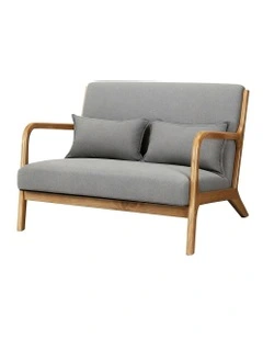2 Seater Armchair in Grey
