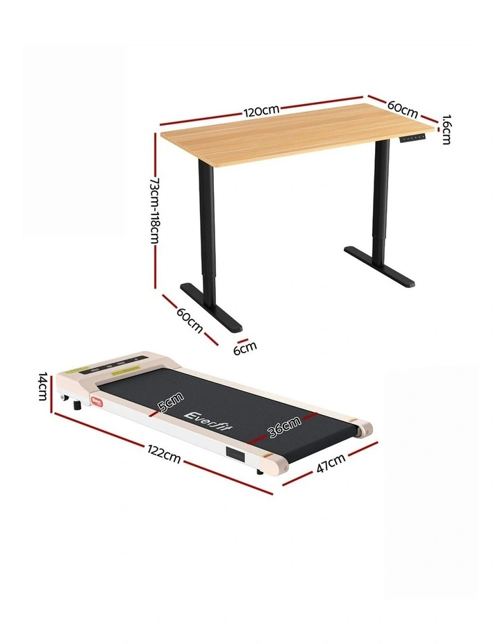 Electric Treadmill in Pink image 4