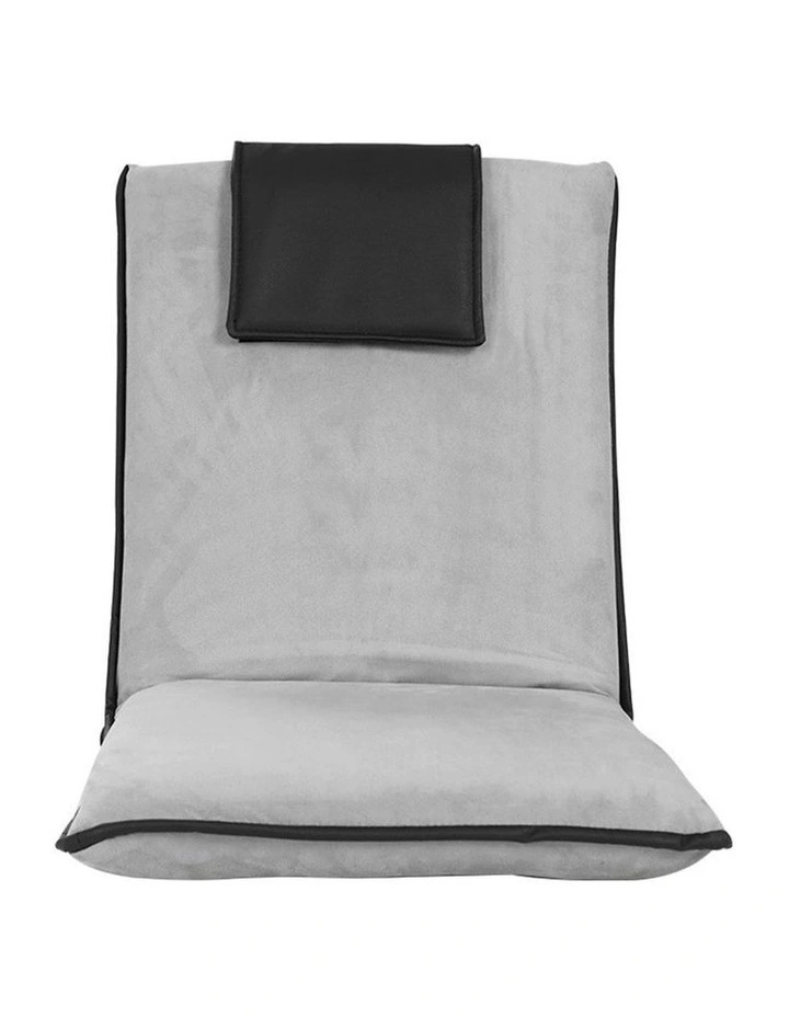 Floor Lounge Sofa Bed 4x in Velvet Grey image 2