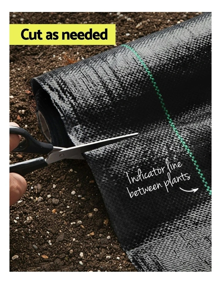 Weed Control Mat 2x50m in Black image 7