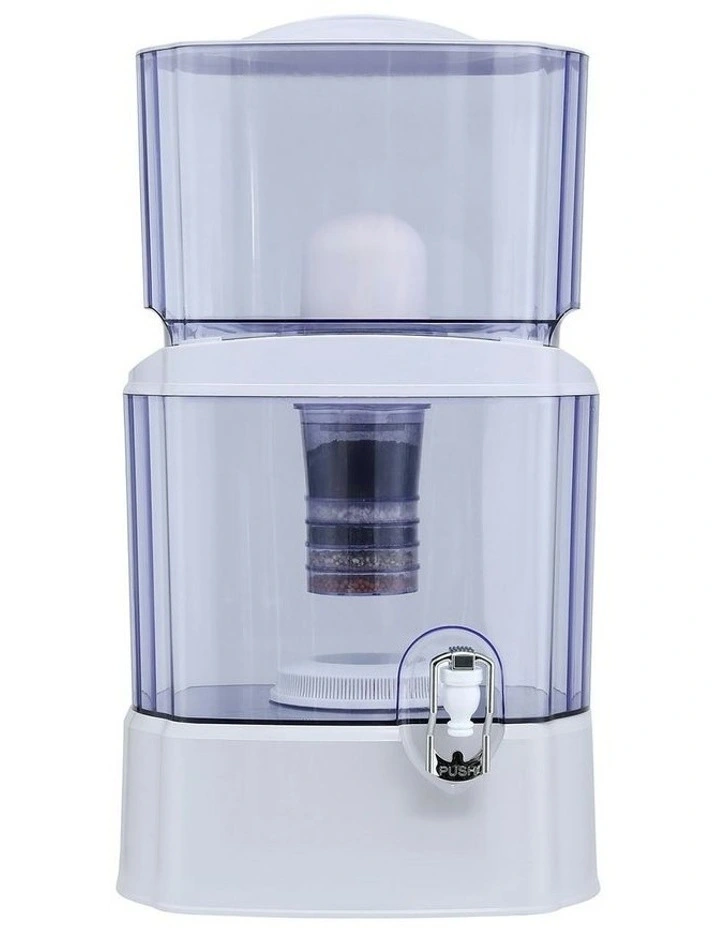 Benchtop Water Filter 24L Gravity Multi-Stage BPA-Free in White image 2