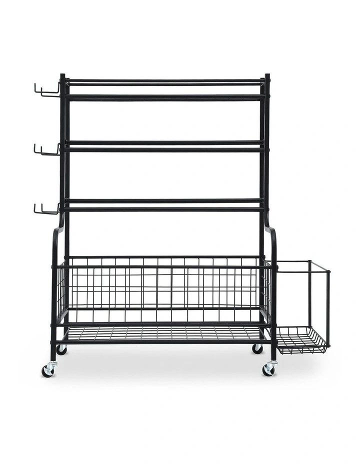 Dumbbell Rack Weight Rack for Dumbbells Home Gym Storage in Black image 2