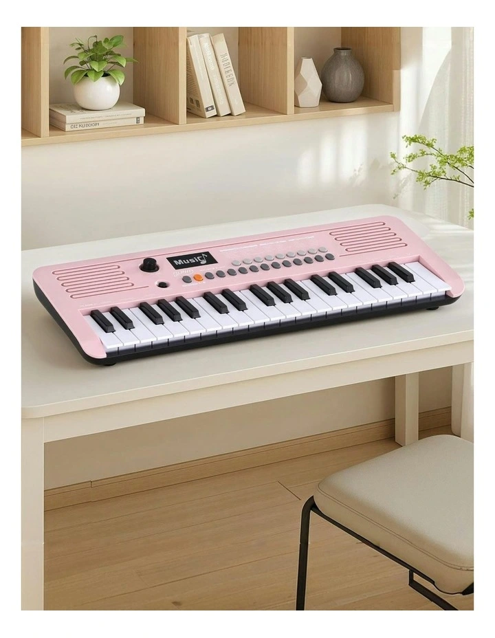 37-Key Digital Piano Keyboard for Beginners Electronic Keyboard Piano Gift in Pink image 3