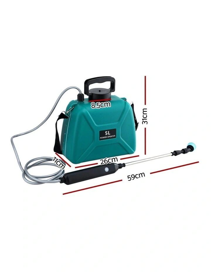 Weed Sprayer Garden Sprayer Usb Charging Electric Shoulder Sprayer 5L image 4