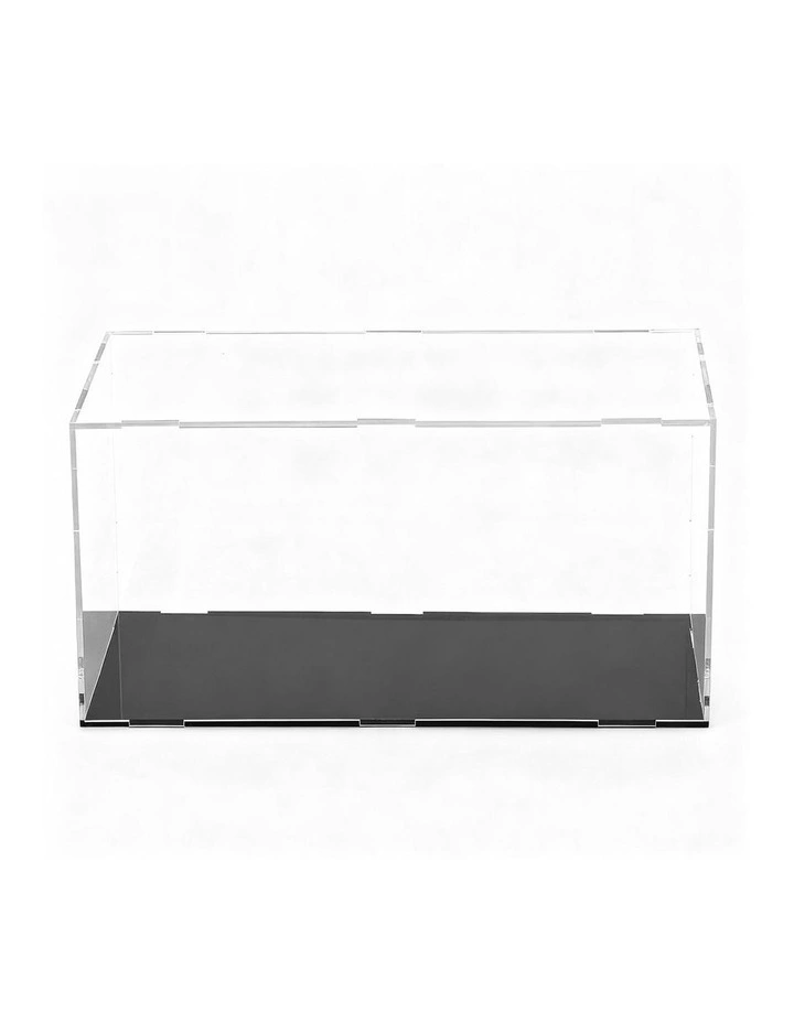 Acrylic Display Case Dustproof Protection Box For Car Toys 15cm in Clear image 2