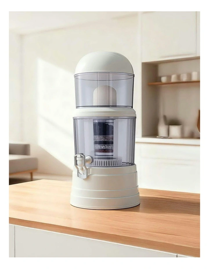 Benchtop Water Filter 14L Gravity Multi-Stage in White image 3