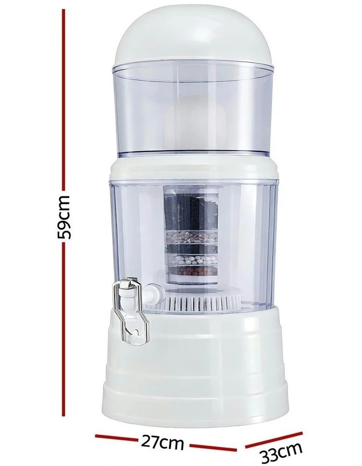 Benchtop Water Filter 14L Gravity Multi-Stage in White image 4