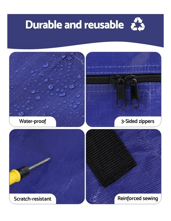 Easy Moving Mattress Bag in Blue image 5