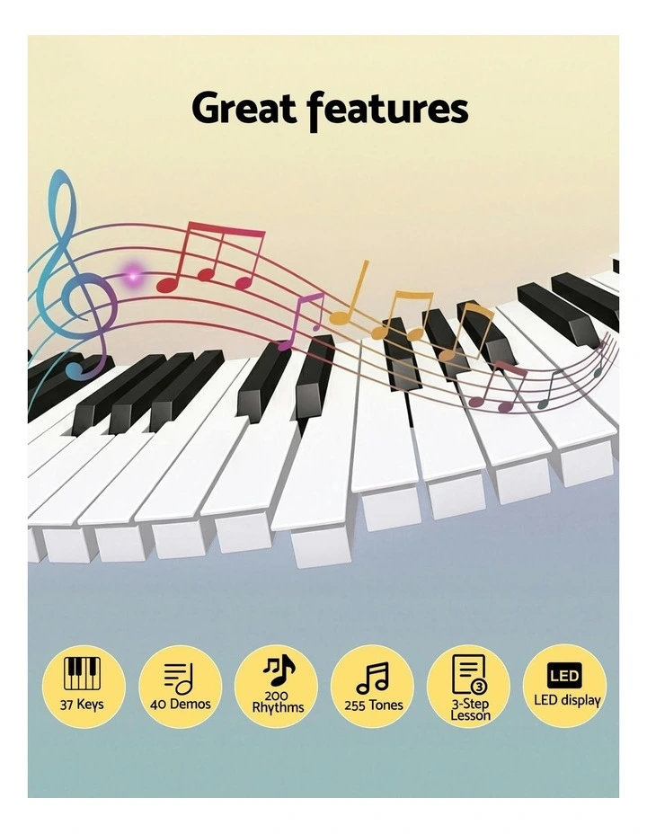 37-Key Digital Electric Piano Keyboard image 5
