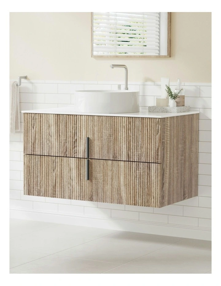 Bathroom Cabinet Storage 900mm in White image 3