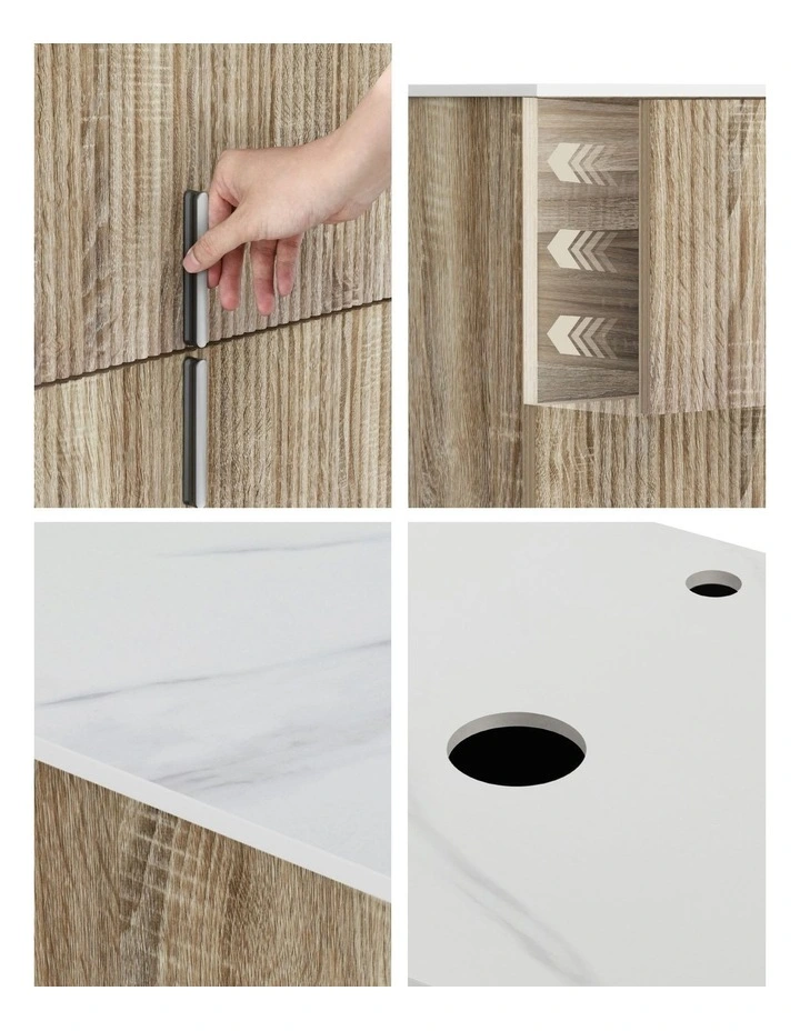 Bathroom Cabinet Storage 900mm in White image 7