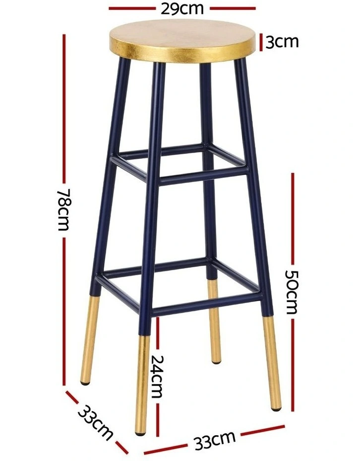 Metal Bar Stools in Multi image 4