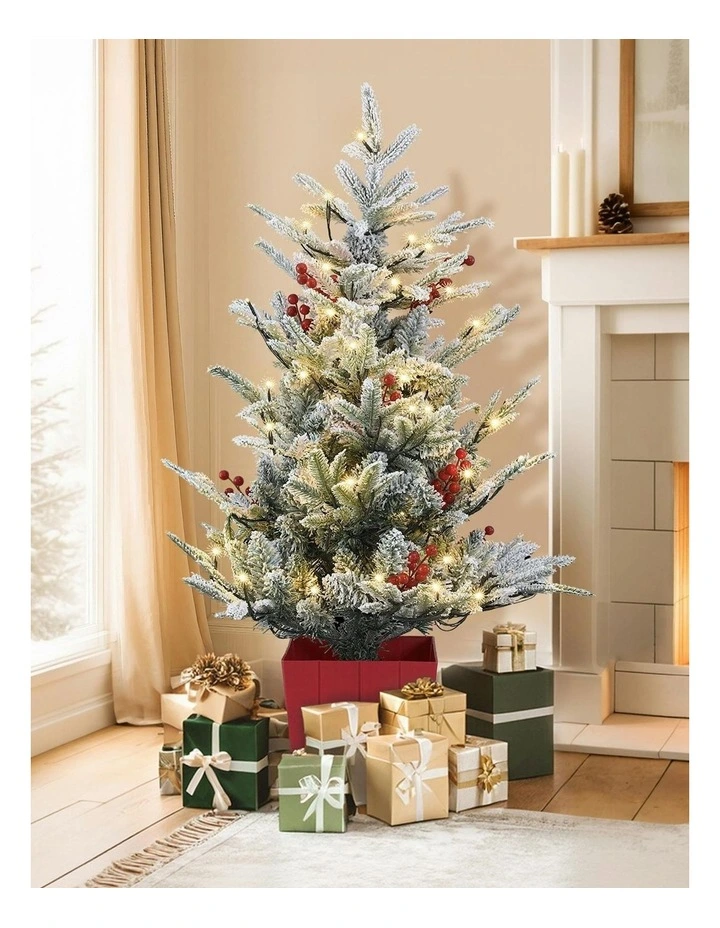 Party Decor LED Potted Christmas Tree 1m in Multi image 3