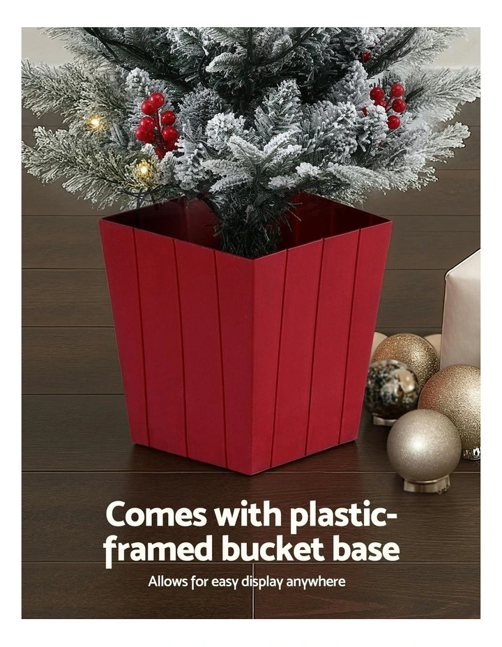 Party Decor LED Potted Christmas Tree 1m in Multi image 7