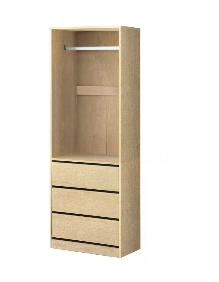 Clothes Closet Storage Organizer in Pine image 1
