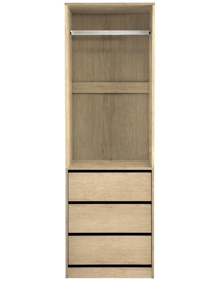 Clothes Closet Storage Organizer in Pine image 7