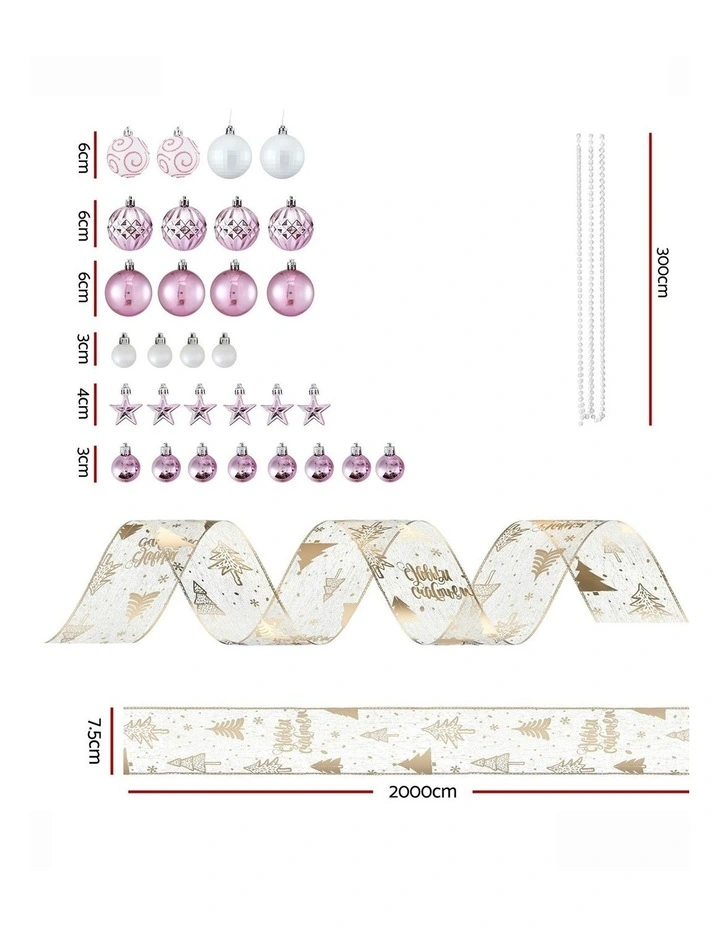 Christmas Tree Decoration Set Of 34 Pieces in Multi image 4