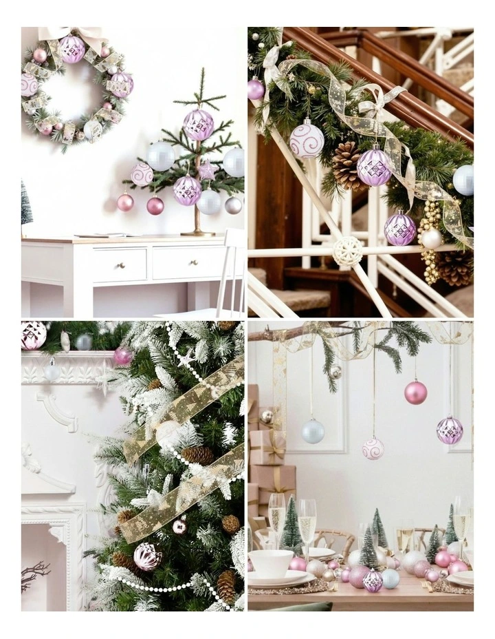 Christmas Tree Decoration Set Of 34 Pieces in Multi image 7