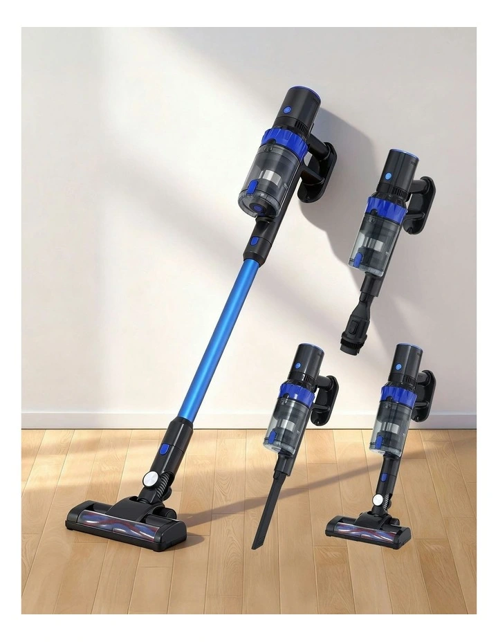 Stick Vacuum Cleaner Brushless Cordless 350W in Blue image 3