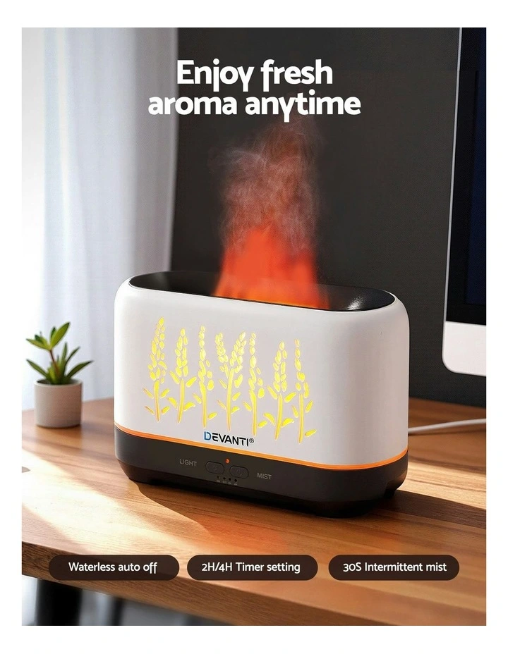 Aroma Diffuser Aromatherapy Flame 200ml image 5