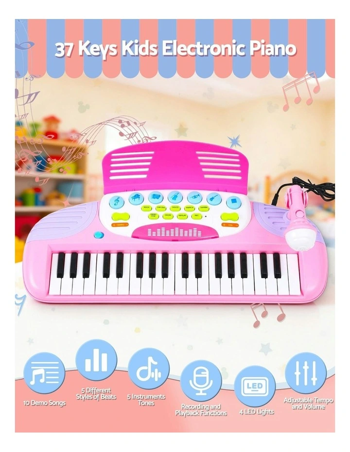 37 Keys Piano Keyboard image 6