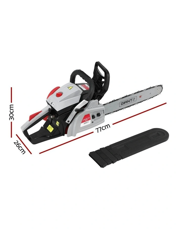 Bar Chain Petrol Chainsaw 16'' in Black image 4