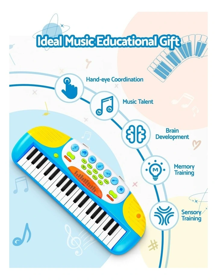 Stool Microphone 37 Keys Piano Keyboard image 5