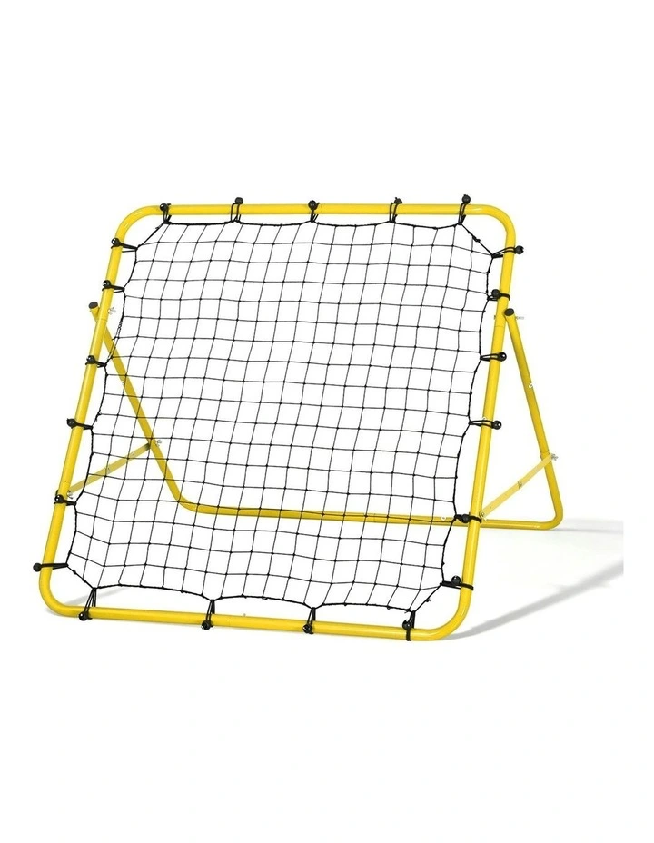 Baseball Soccer Net Rebounder Football Goal Net Sports Training Aid in Yellow image 1