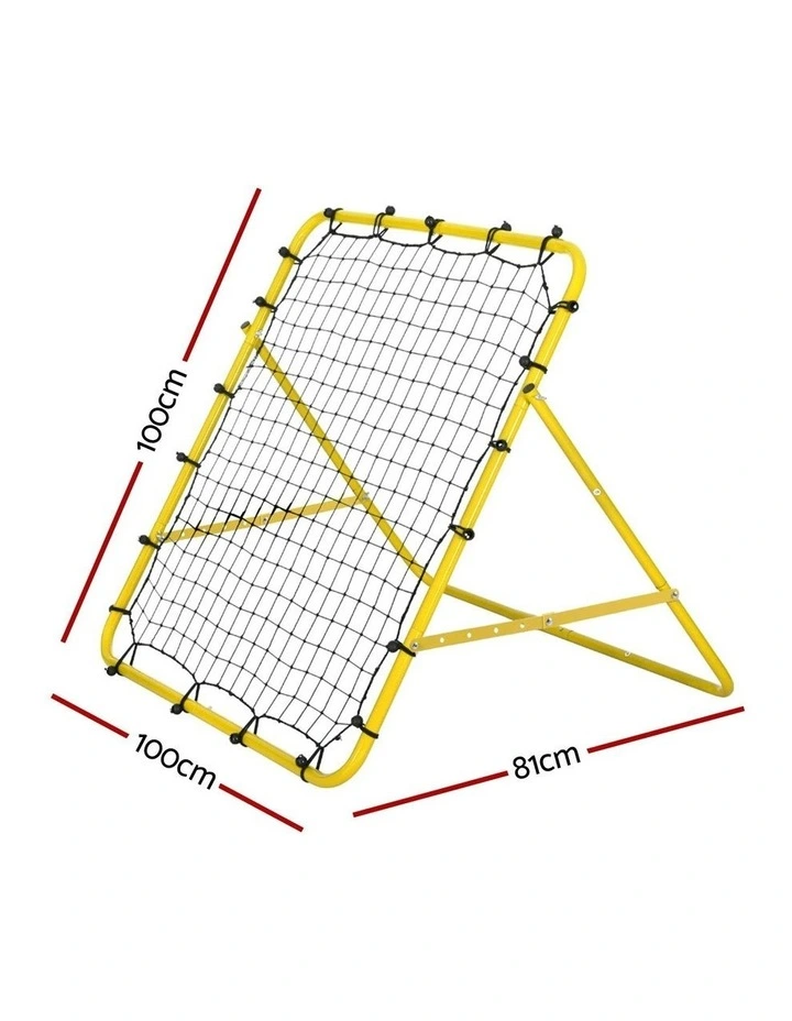 Baseball Soccer Net Rebounder Football Goal Net Sports Training Aid in Yellow image 4